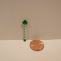 Miniature Shamrock Wand filled with candy
